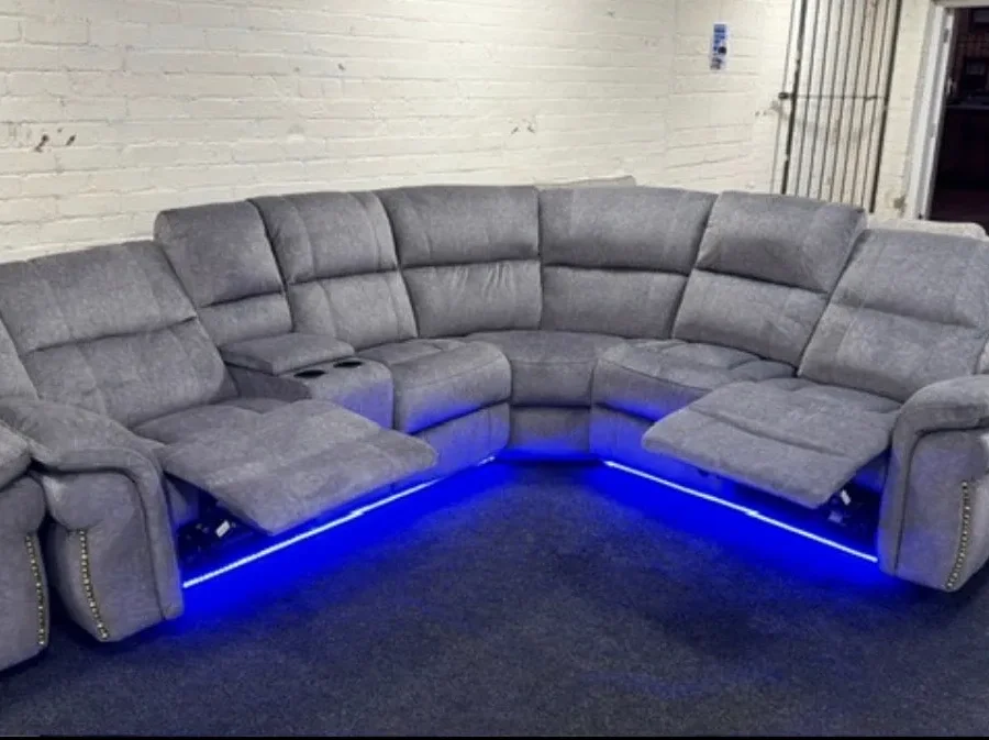 Berlin Electric Corner Recliner