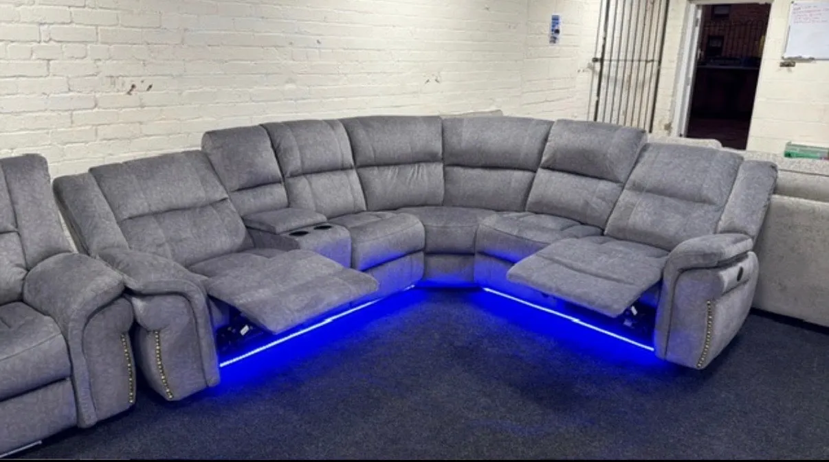 Berlin Electric Corner Recliner