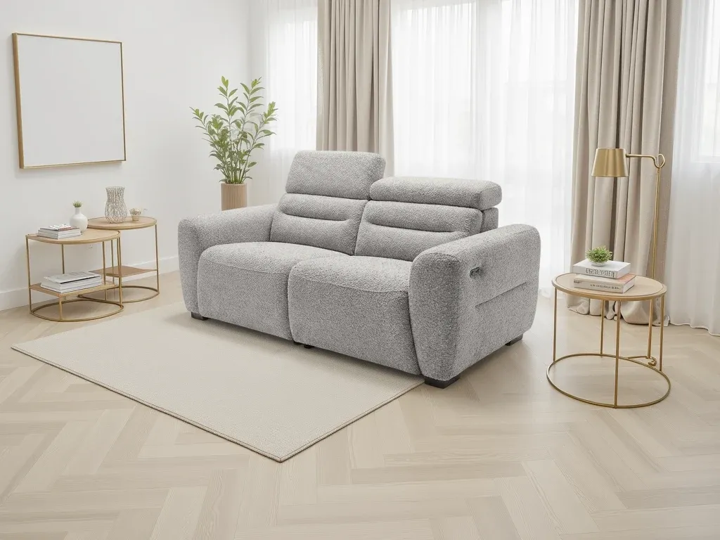Tokyo Boucle Fabric Electric Recliners